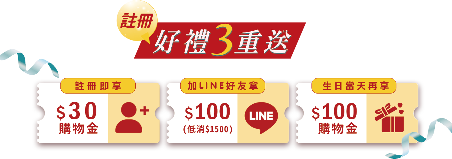 好禮3重送-前